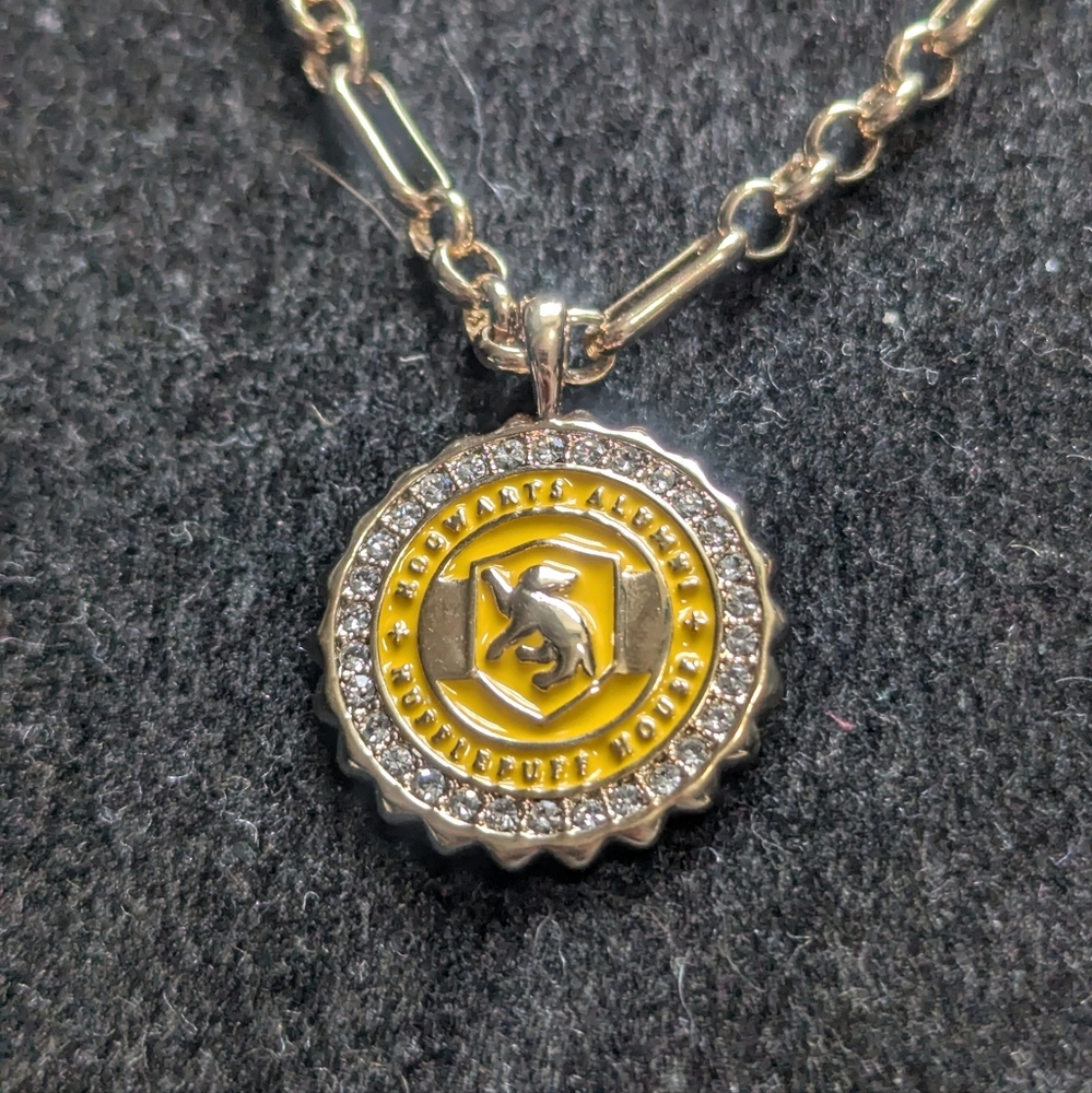 Harry Potter Hufflepuff Pendant Necklace